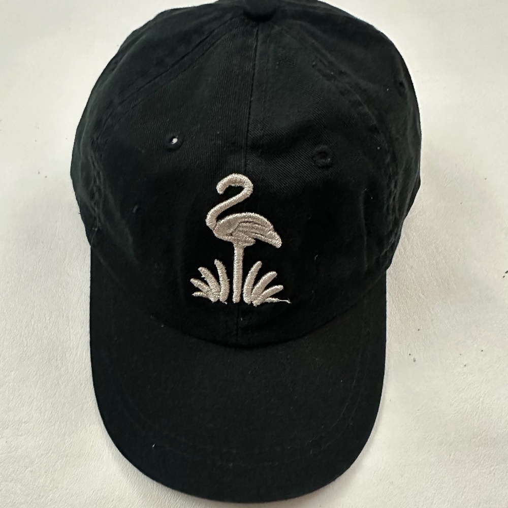 New Flamingo Las Vegas Black Adjustable Baseball Cap Hat One Size